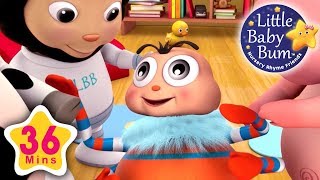 Head Shoulders Knees and Toes  Part 2  36 Minutes Compilation from LittleBabyBum [upl. by Kila250]