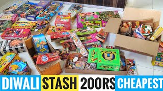 BIG DIWALI STASH 2021 😍 Diwali patakhe collection 🔥 Creator yogesh [upl. by Pomcroy]