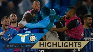 LAZIO 23 INTER  HIGHLIGHTS  Matchday 38  Serie A TIM 201718 [upl. by Nahtal]