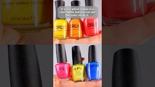 💅how to tell if a nail polish is gel 👀 nails gelnails [upl. by Bertsche922]