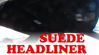 How to Suede Wrap a Headliner [upl. by Gagne]