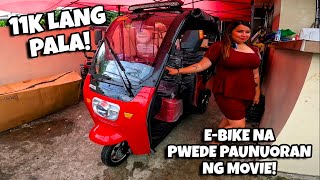 11K LANG PALA NAPAKAMURA EBIKE NA PWEDE PANUORAN NG MOVIE DITO PALA MABIBILI FREE DELIVERY PA [upl. by Gnek]