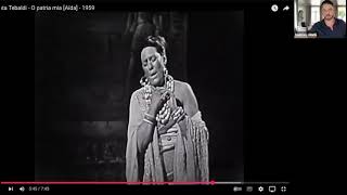 Analysis of Renata Tebaldi´s performance singing « O patria mia » from Verdi’s Aïda in 1959🌟 [upl. by Bowie]