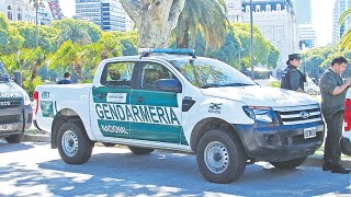 Sirena rutero Policia Argentina [upl. by Llerat84]