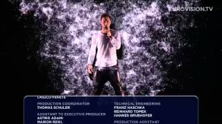 Måns Zelmerlöw  Heroes Sweden  WINNING performance LIVE at Eurovision 2015 [upl. by Telford233]