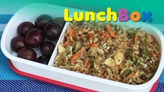 Lunch Box  Vegetable Fried rice  Episode 277 [upl. by Rovelli]