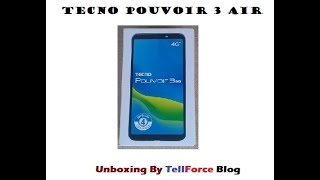 Tecno Pouvoir 3 Air Unboxing [upl. by Bridgid381]