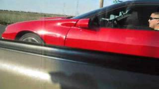 Supercharged 383 VS LS2 Camaro [upl. by Saberhagen296]