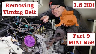 How to Change Timing belt on Mitsubishi L200TritonChallenger 25DiD 4d56 turbo [upl. by Aisatsan]