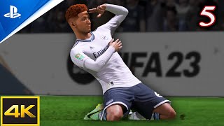 Part 5 HatTrick Hero Against Everton  FIFA 23  Player Career  Gameplay Walkthrough  PS5 4K [upl. by Tnirb]