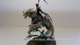 AoS Final Army Showcase Deathlords [upl. by Sinnard]