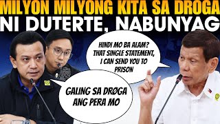 🔴ITO NA❗MILYON MILYONG KITA NG PAMILYA DUTERTE SA DRGA ISINIWALAT NI TRILLANES [upl. by Narok]