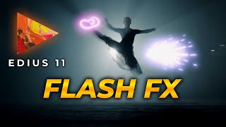 Flash FX in EDIUS 11  Tech Nestology [upl. by Nagoh]