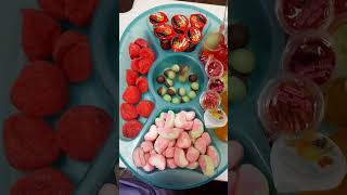 ASMR filling plater with chocomint🍫minja🍫jellyace🍬marshmallow🍡😋 shorts asmr sweets viralvideo 🇰🇼 [upl. by Emie]