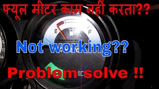 fuel meter not working  Problem solved [upl. by Aniratak750]