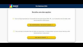 Tutorial de Prématrículas para alunos novatos  Rede Estadual de Ensino da Paraíba 2024 [upl. by Lazos]