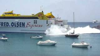 Ferry  Lanzarote to Fuerteventura [upl. by Nesline]