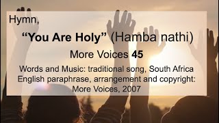 You Are Holy Hamba nathi [upl. by Meit]