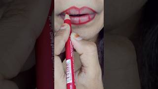 Overline Lip Hack Lipstick liphacks lipcolour lipcombo lips hacks beauty shorts viralshorts [upl. by Roy230]