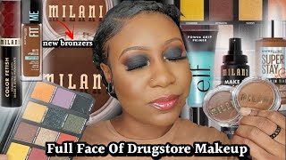 Full Face of Drugstore Makeup  New Makeup Makeup for Beginners [upl. by Tingley]