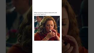 When youre not used to a fancy restaurant Jude LawMelissa Mccarthy shorts shortvideo fyp viral [upl. by Ardnikal]