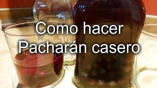 Como hacer Pacharán Casero  Receta paso a paso [upl. by Repsag]