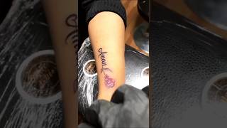 Aman name tattoo diwakar tattoo studio morar gwalior [upl. by Idahs]