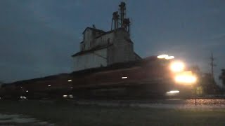 BNSF 6356 West in Mazon IL 8123 [upl. by Kajdan427]