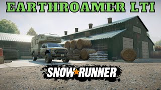 New EarthRoamer LTi Season 14 SnowRunner New Vehicle How To Unlock it Possibly [upl. by Mose]