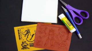 Mounting Unmounted Rubber Stamps on Mounting Foam Tutorial [upl. by Nevet383]