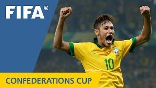 Brazil 21 Uruguay  FIFA Confederations Cup 2013  Match Highlights [upl. by Artied]