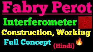 fabry perot interferometer [upl. by Yrallih]