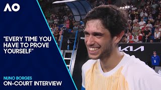 Nuno Borges OnCourt Interview  Australian Open 2024 Third Round [upl. by Lynnette]