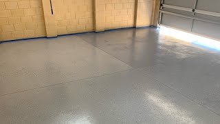 Dy mark epoxy garage floor for our garage [upl. by Michell845]