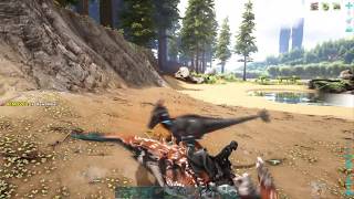 ARK Survival Evolved Velonasaur vs Titanosaur [upl. by Kulsrud]