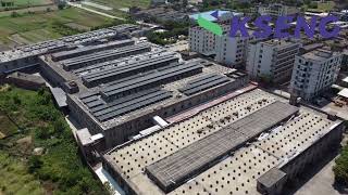 2MW Aluminium Rooftop Solar Project in China [upl. by Enilatan]