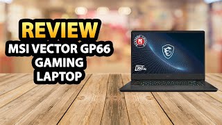 MSI Vector GP66 156quot FHD Gaming Laptop ✅ Review [upl. by Goulette]