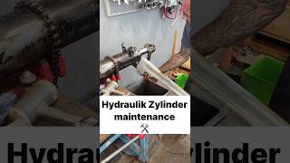 Hydraulik Zylinder reparieren 🧰 🛠️ RIDGIDTools MilwaukeeTool hydraulics mechanical shorts [upl. by Halbert]