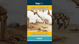 🇬🇧🇷🇴 palaeontology  paleontologie  learn English  să învățăm engleza [upl. by Lipinski]