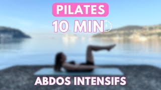 10 MIN PILATES ABDOS INTENSIFS  SANS ÉQUIPEMENT [upl. by Landon]