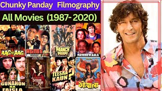 Chunky Panday All Movies List 19872020  Chunky Panday Filmography  Hit Or Flop  Blockbuster [upl. by Enylorac]