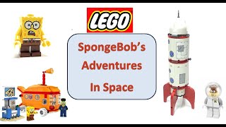 Spongebob Squarepants Adventures in Space  Lego [upl. by Odlanier]