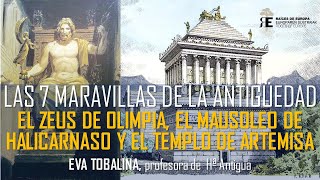 Las 7 Maravillas II Templo de Artemisa en Efeso  y Mausoleo de Halicarnaso Eva Tobalina [upl. by Atnoved]