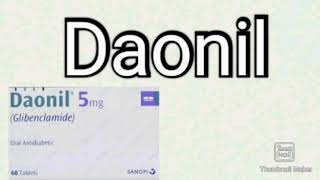 Daonil tablet uses in hindi [upl. by Peih]