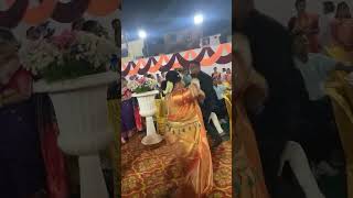 Koli dance beautiful bride aagrikolibride makeup love youtubeshorts viral [upl. by Zulaledairam]