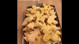 Receta de galletas de Navidad al estilo alemán Plätzchen [upl. by Ardnaiek]