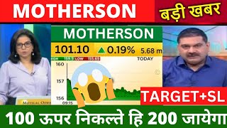 SAMVARDHANA MOTHERSON SHARE LATEST NEWS MOTHERSON SHARE TARGET MOTHERSON SHARE ANALYSIS [upl. by Celestia]