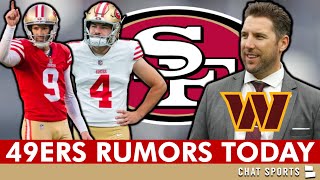 49ers Rumors On San Francisco SIGNING Robbie Gould  Steve Wilks amp Adam Peters LEAVING Niners [upl. by Jayne]