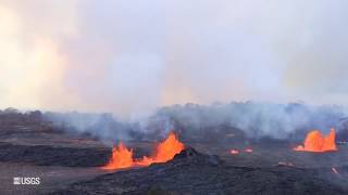 USGS Status Update of Kīlauea Volcano  May 23 2018 [upl. by Ai]