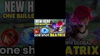 Beatrix one shot build  Beatrix one hit build  Beatrix high damage  Beatrix best build mlbb rr [upl. by Dodds22]